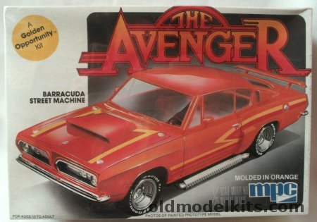 MPC 1/25 Plymouth Barracuda Street Machine, 1-0860 plastic model kit